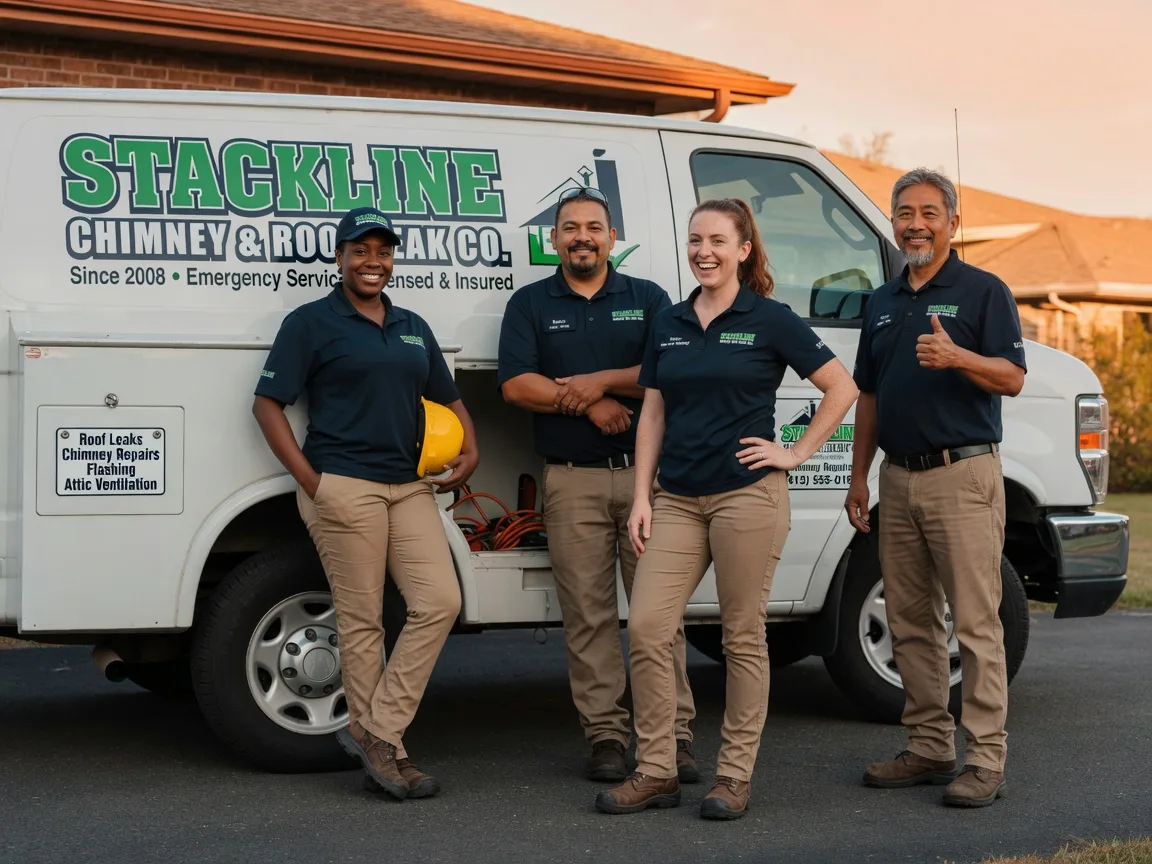 Chimney flashing repair company in New Baltimore, MI